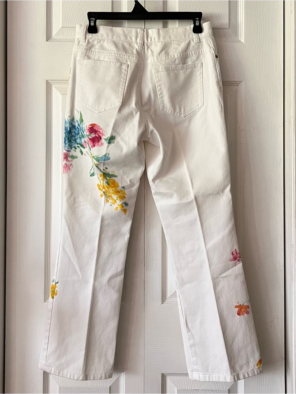 Lauren Ralph Lauren Floral Print Bootcut Jeans - Picture 4 of 6